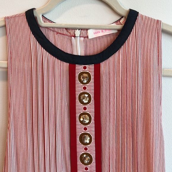 sass & bide The Charmer Dress in Red Stripe - Picture 5 of 15